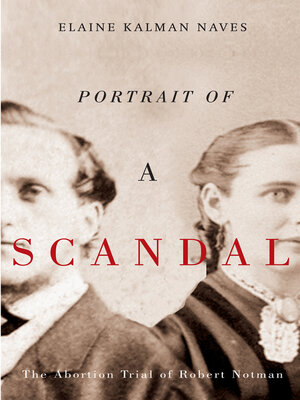 cover image of Portrait of a Scandal